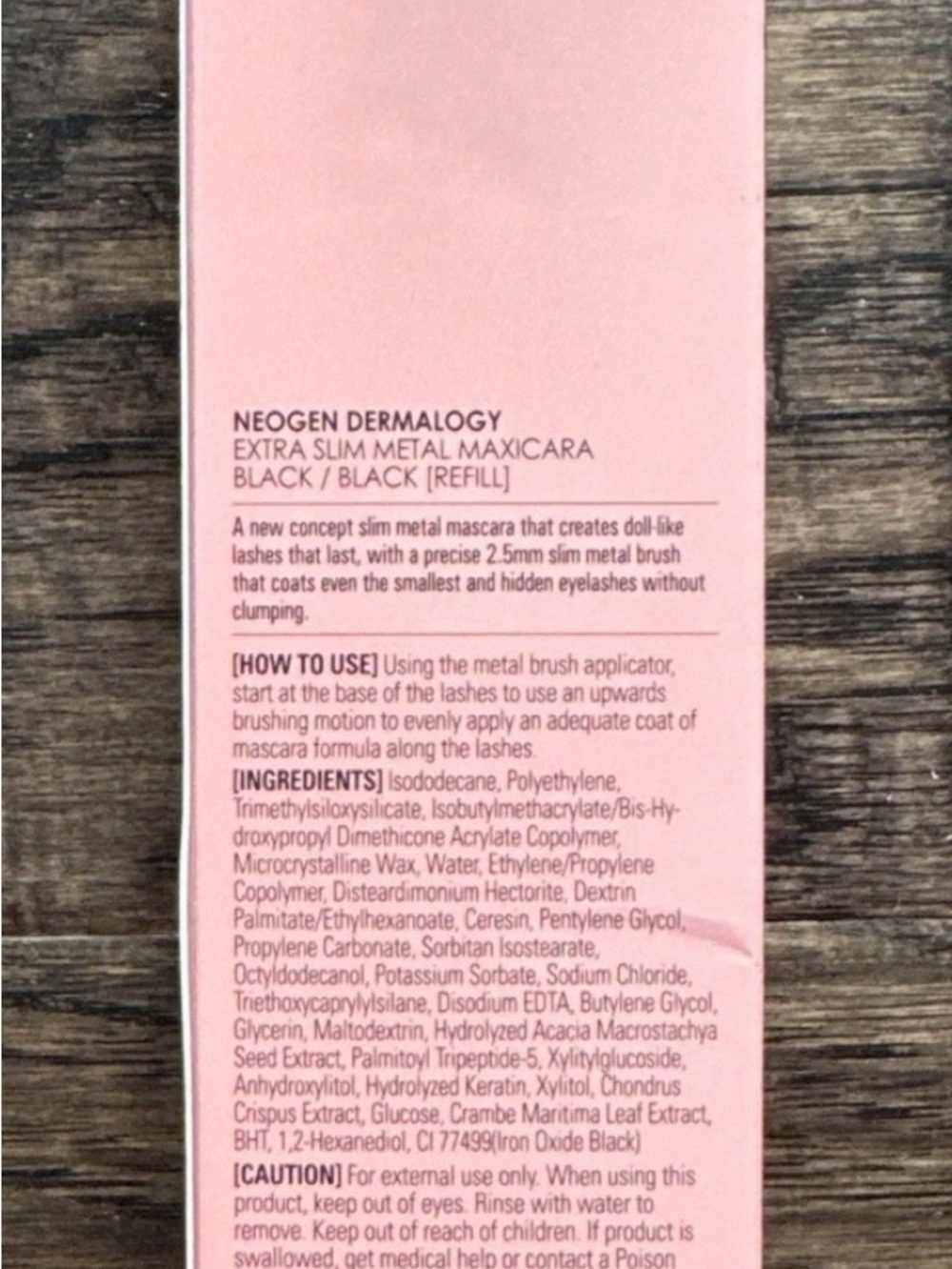 NEOGEN Dermatology Extra Slim Metal Mascara - Special Duo - Black Mascara NIB - Picture 4 of 11